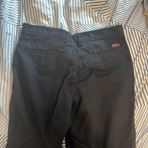 32x32 black dickies wide leg